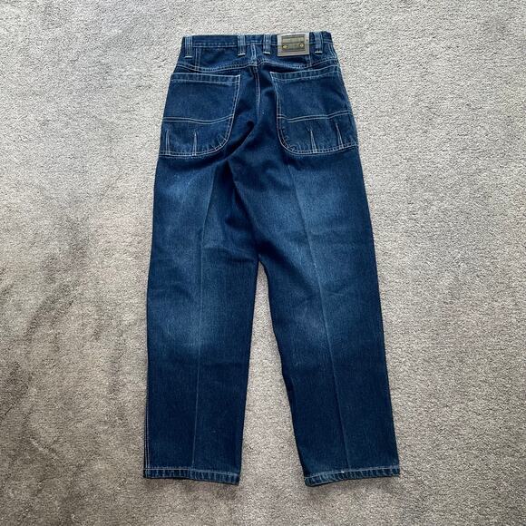 Vintage Kenneth David Baggy Patchwork JNCO Southpole Grunge Jeans Size 32x32 Y2K - Picture 2 of 8
